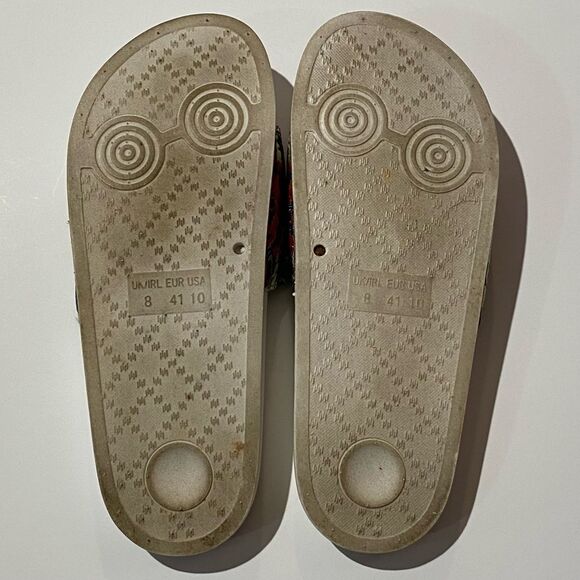 Steve Madden Embroidered Floral Starship Slide Sandals Women's size 10 - Picture 9 of 16